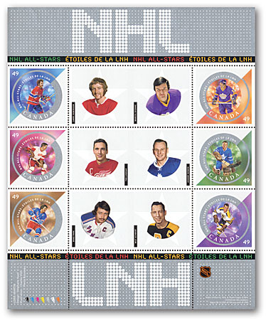 Bloc-feuillet de 6 timbres et pochette