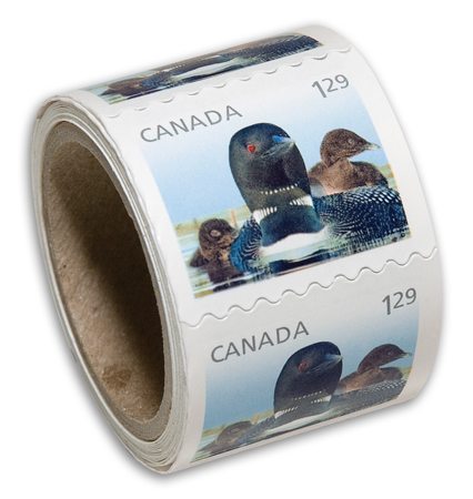 Coil of 50 stamps